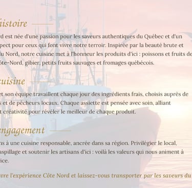 site pour restaurant