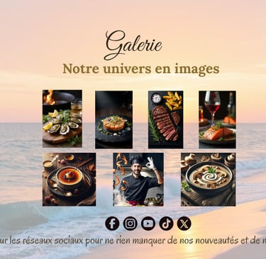 site pour restaurant