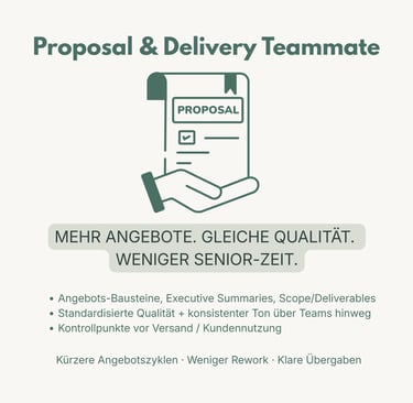 Proposal & Delivery Teammate| AI  TEAMMATE Example