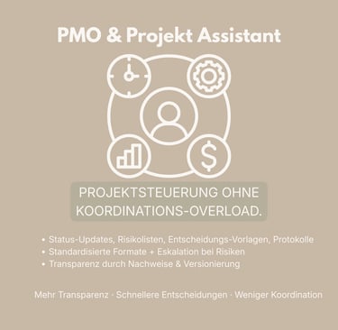 PMO & Projekt Assistant | AI  TEAMMATE Example