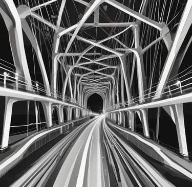 A blue sign that reads 2055 on it