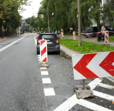 zajęcie pasa drogowego procedura roboty drogowe