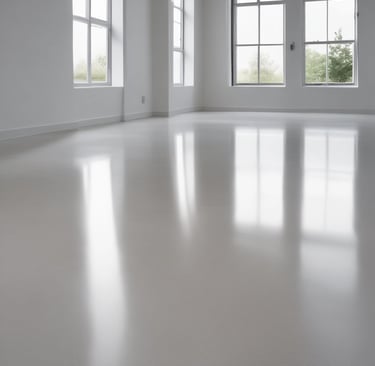 Close-up of eco-friendly cleaning products arranged neatly on a wooden shelf