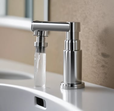 A collection of aromatic candles and air fresheners emitting a warm glow