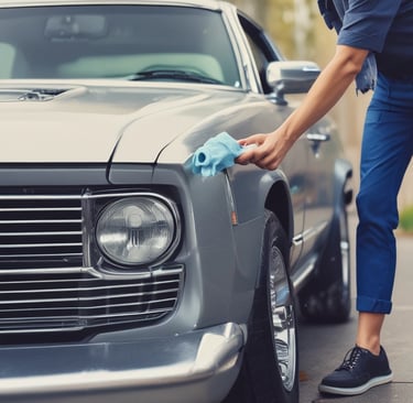A bright kitchen countertop with sparkling clean surfaces and fresh utensils
