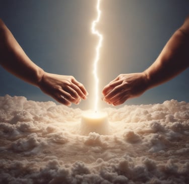 photo of white staircase