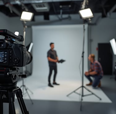 Produção audiovisual profissional para criação de Reels estratégicos para redes sociais