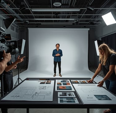 Storytelling audiovisual para marcas e artistas em produção de vídeo profissional