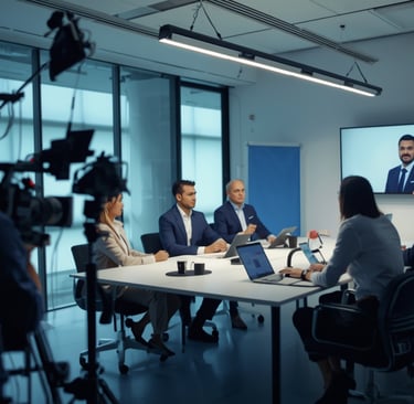 Produção de vídeo institucional focado em marketing e vendas com equipa profissional