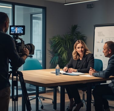 Produção de vídeo institucional para empresas no Norte de Portugal