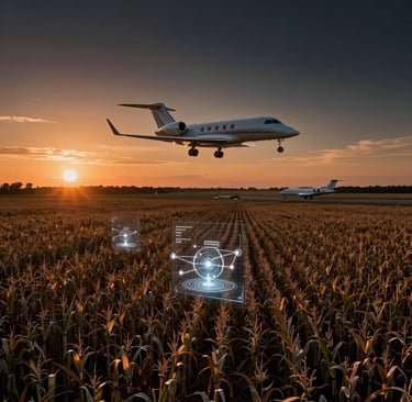 Team members collaborating around a table with notebooks and laptops, blending tech and tradition.