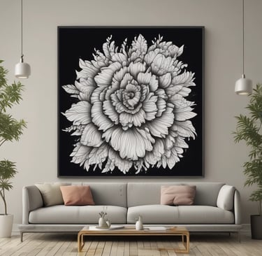 A person watching an online course on a tablet with headphones on