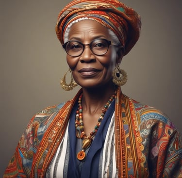 A refined AI photo shoot image capturing a professional in a tailored suit with subtle digital enhancements.