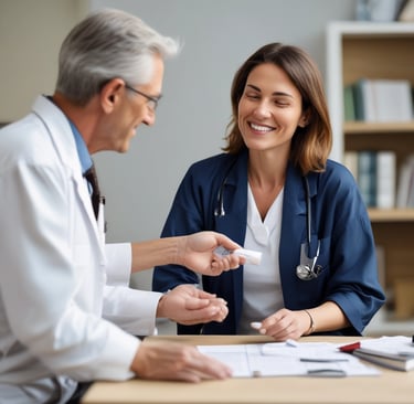 photo of white staircase