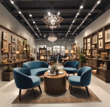 A close-up of an exhibitor receiving hands-on assistance from our team during an event.