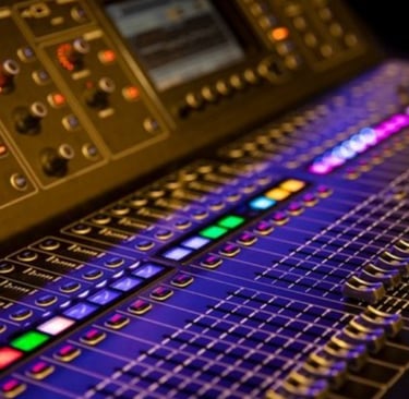 mixing console