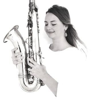 Lina Peters, saxofonista profissional para casamentos em Portugal