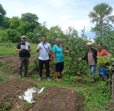 Anggota Lumbung Air Cirma, Tanah Merah, Kabupaten Kupang