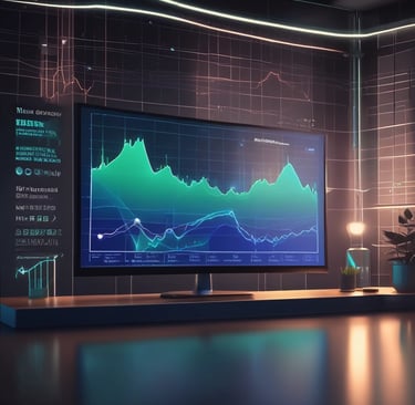 Modern ve premium bir dijital ajans konseptini yansıtan bu görsel; SEO, web tasarım ve dijital pazar