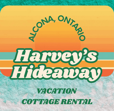Harvey's Hideaway website designed by Just Right Websites – Innisfil, ON