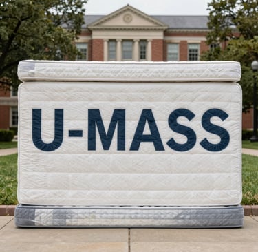 photo of white staircase