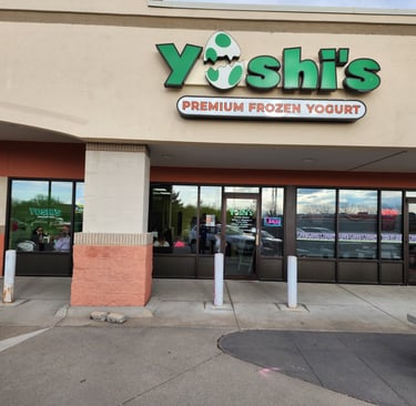 yoshi's frozen yogurt ice cream shop Scottsbluff NE
