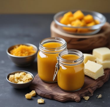 jar of butter with spoon