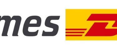helenas diaetshop versendet mit hermes und dhl - logos beider versanddienstleister