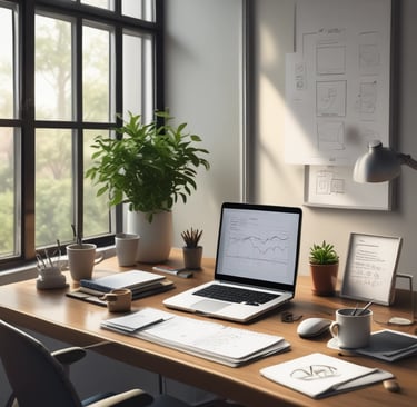 multicolored marketing freestanding letter