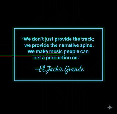 Quote: “We don’t just provide the track; we provide the narrative spine.” — El Jackie Grande