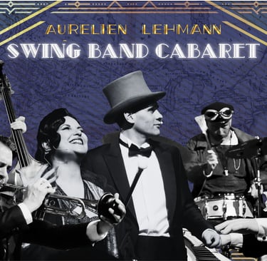 Aurélien Lehmann et son Swing Band Cabaret - Le Spectacle musical Années 20 entre jazz et comédie 