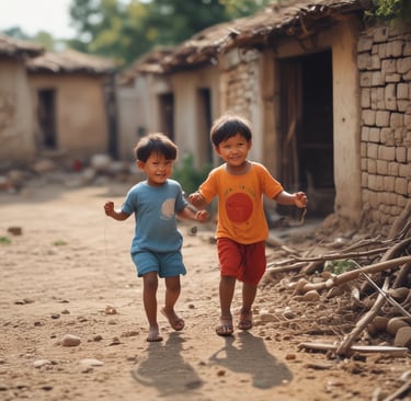 Families gathered outdoors enjoying a sunny day with picnic blankets and laughter.