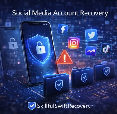 social media account recovery