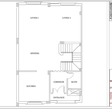 الخطة المعمارية
