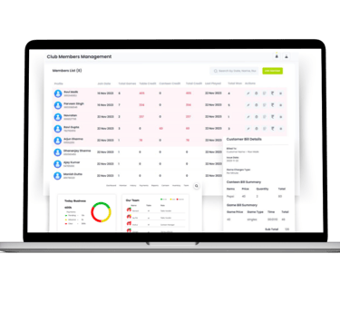 Snooker Table Booking System