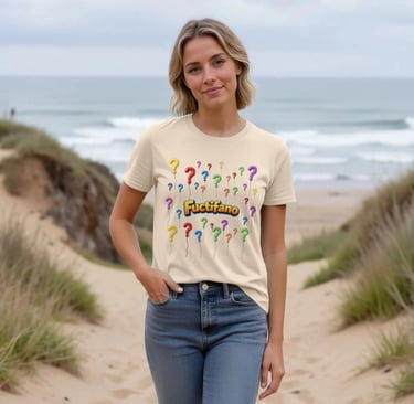 Fuctifano Women's - Crew Neck T-shirt