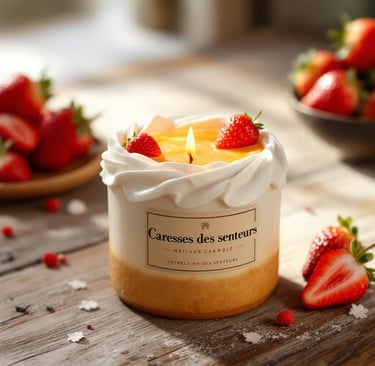 Bougiées parfumées gourmandes