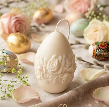 Bougies Sculpturales artisanales Parfumée au parfums de Grasse