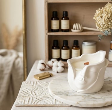 Bougies parfumées faite main