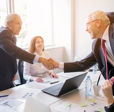 Relación profesional basada en la confianza y la transparencia