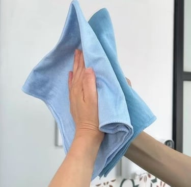microfiber glass polishing cloth