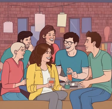 A black and white portrait of a person gazing thoughtfully out a rain-speckled window.