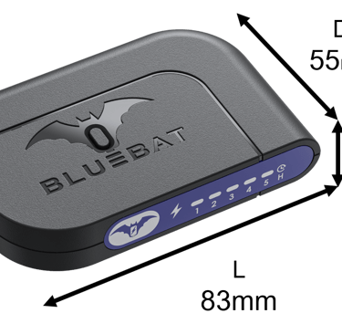 Charging Device | Bluebat BB101 for optimum charging. Timed and delayed charge with heat sensor