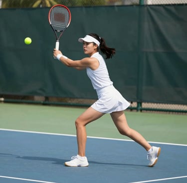 A smiling athlete giving a thumbs up after a successful training session.
