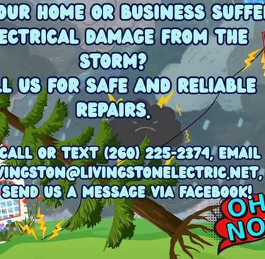 Call us for storm repairs!