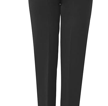 Women Half Elasticated Pull Up Pants 