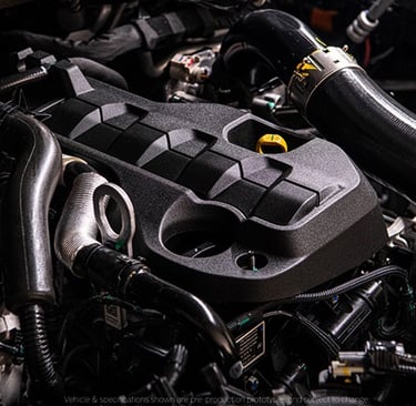 2.0L Bi-Turbo Diesel Engine Mesin baru yang telah dikembangkan menghasilkan, tenaga dan torsi lebih 