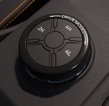 Selectable Drive Modes Pergantian mode 2WD dan 4WD (jangkauan tinggi atau rendah) 