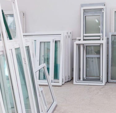 ventanas de pvc  en existencia vidrio acustico crital doble 