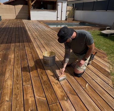 Gascogne Nettoyage - Nettoyage terrasse bois Bordeaux